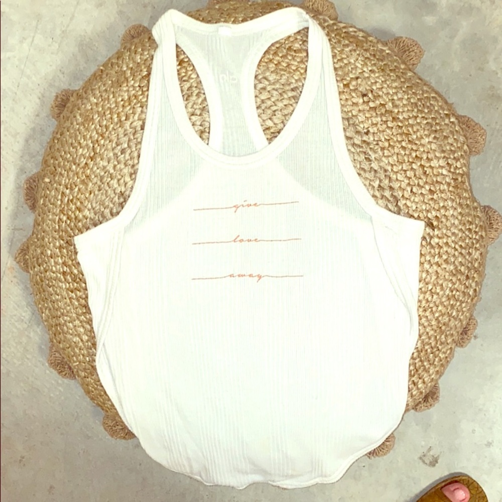 Alo Yoga Give Love Away Tank